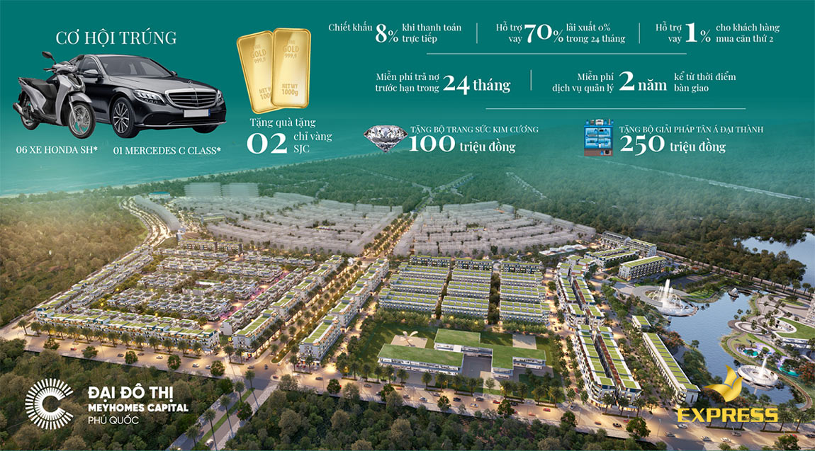 Meyland mở bán meyhomes phú quốc