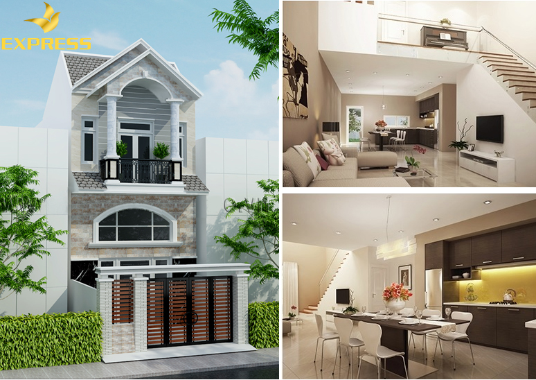 NHỮNG YẾU TỐ NÀO TÁC ĐỘNG ĐẾN CÁCH TÍNH DIỆN TÍCH XÂY DỰNG NHÀ 1 TRỆT 1 LẦU 