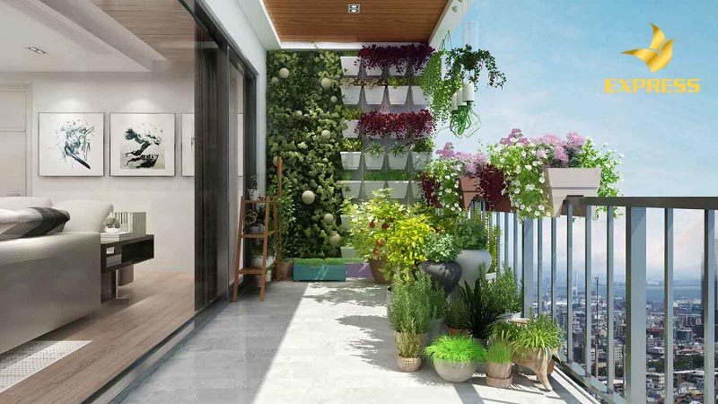 Ban công nhà đẹp phải đảm bảo độ an toàn