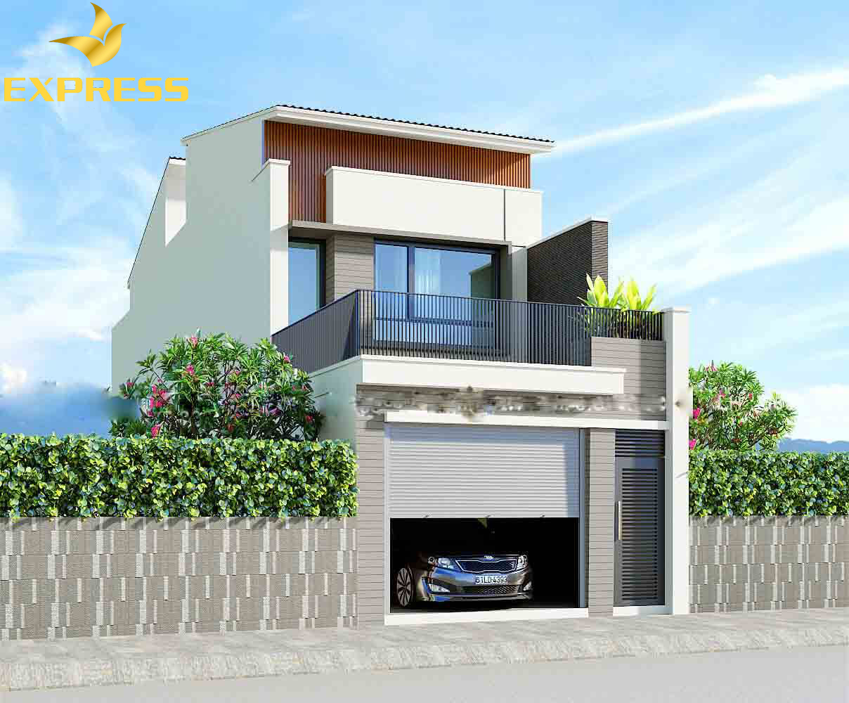 CHI PHÍ XÂY NHÀ 2 TẦNG 40M2 LÀ BAO NHIÊU? NÊN XÂY NHÀ 2 TẦNG KIỂU NÀO?