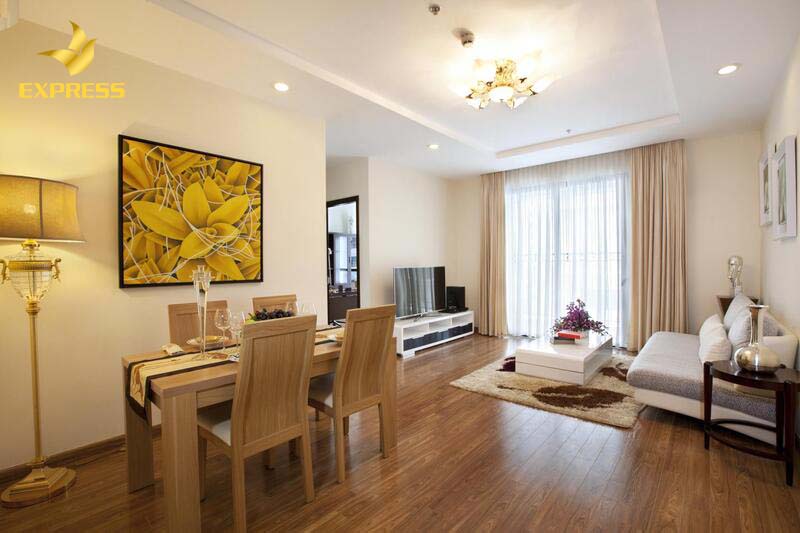 Thiết kế mở được áp dụng khi thiết kế nội thất chung cư 60m2 khiến cho không gian của căn hộ trở nên thông thoáng hơn