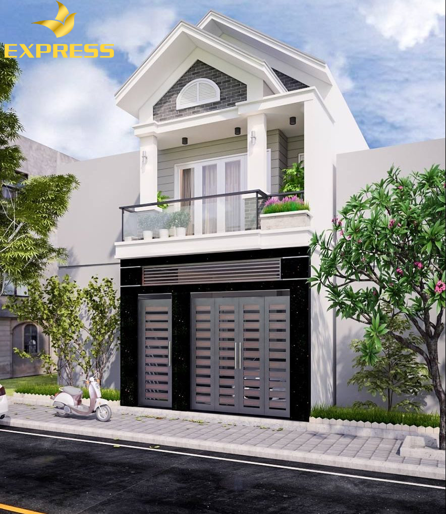 Phong cách nhà 2 tầng hiện đại