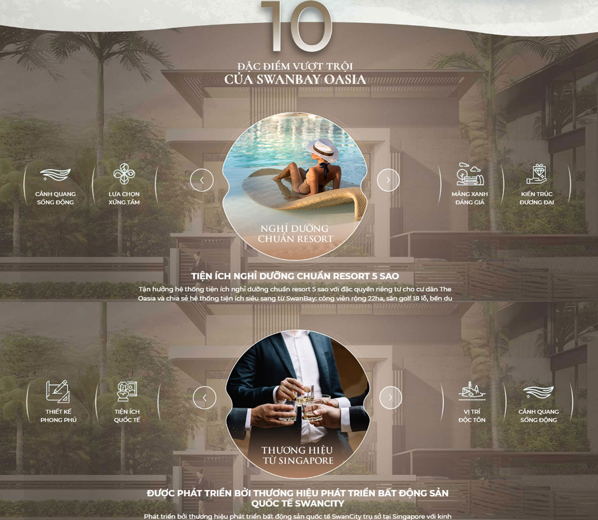 2021 bán the oasia swan bay