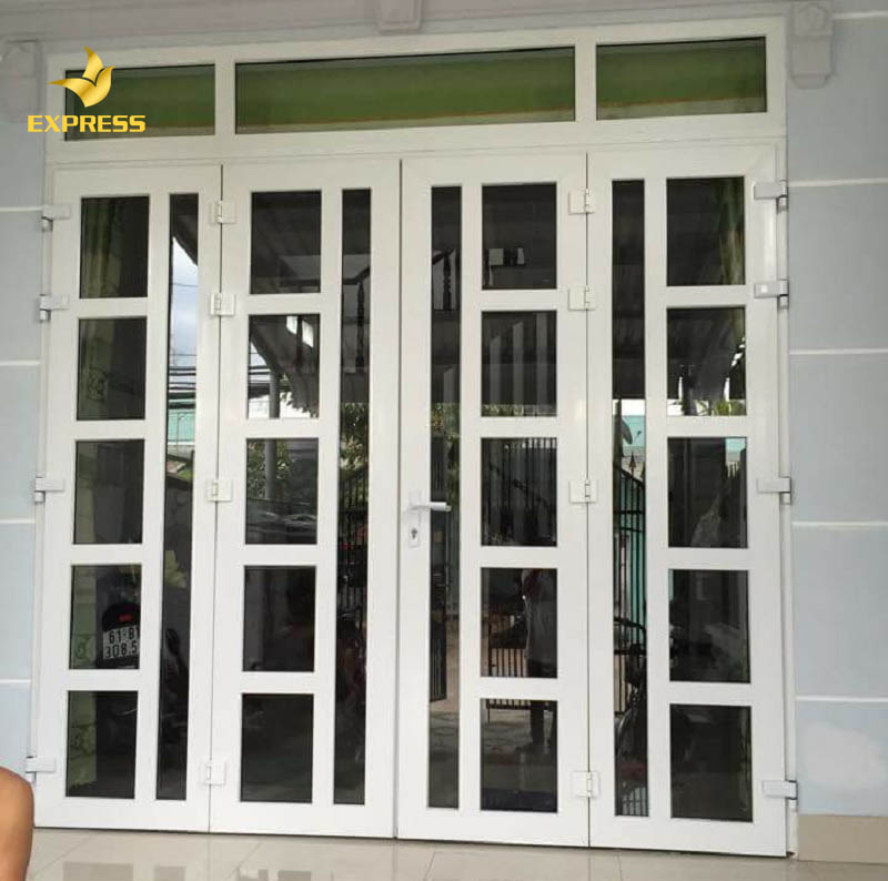Cửa nhôm có nhiều được phân chia nhiều khung