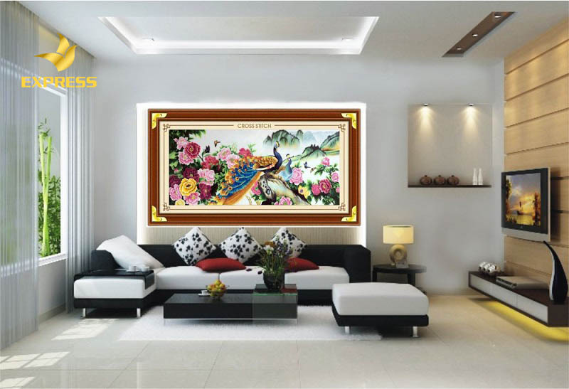 Không nên tùy tiện chọn tranh treo phòng khách