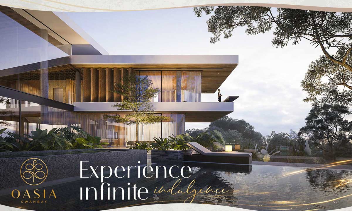 Kiến trúc Oasia Swan Bay ấn tượng