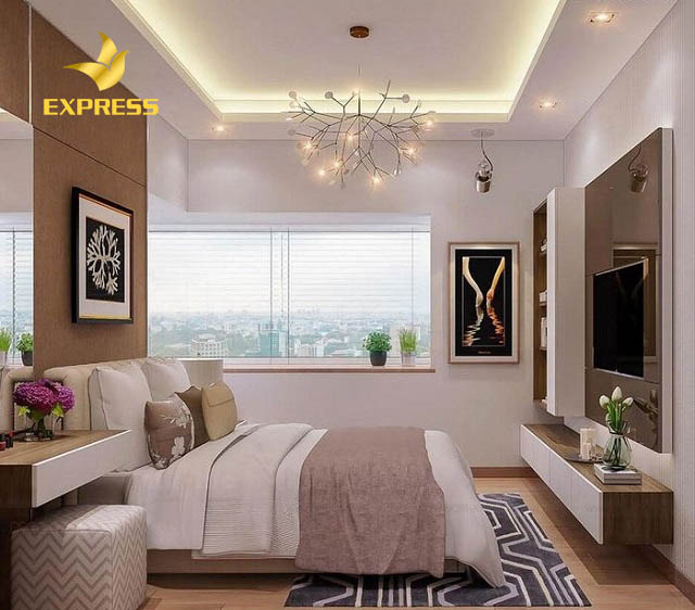 Cập nhật mẫu phòng ngủ chung cư theo xu hướng mới nhất 