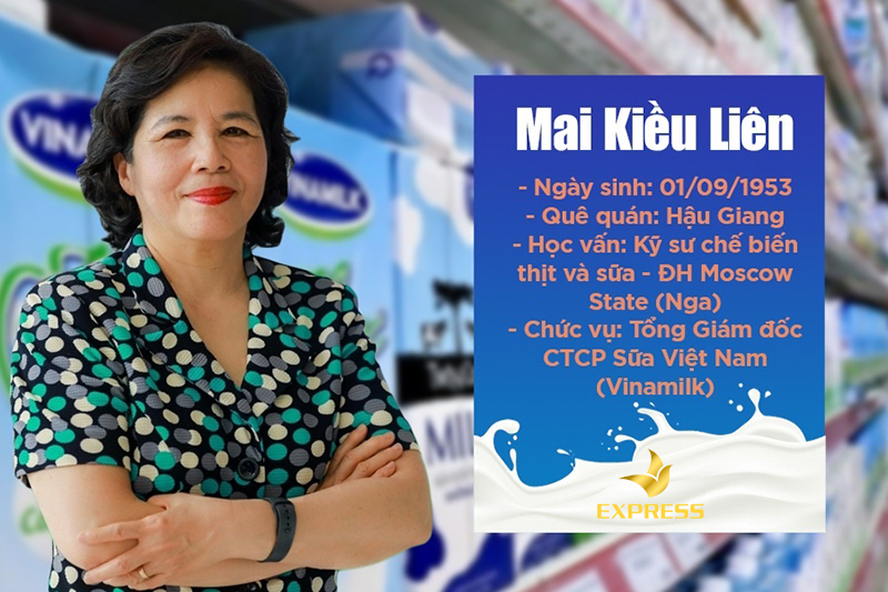 Câu chuyện thành công của nữ CEO Vinamilk - Mai Kiều Liên