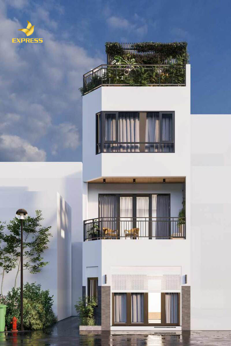 Mẫu nhà phố thiết kế 3 tầng hiện đại chắc chắn sẽ khiến gia chủ tuổi Đinh Mão say mê