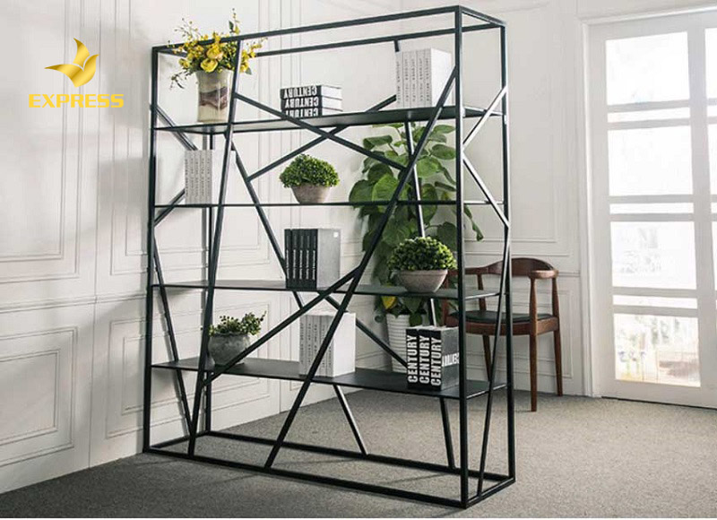 Nên chọn các mẫu kệ sắt trang trí đơn giản