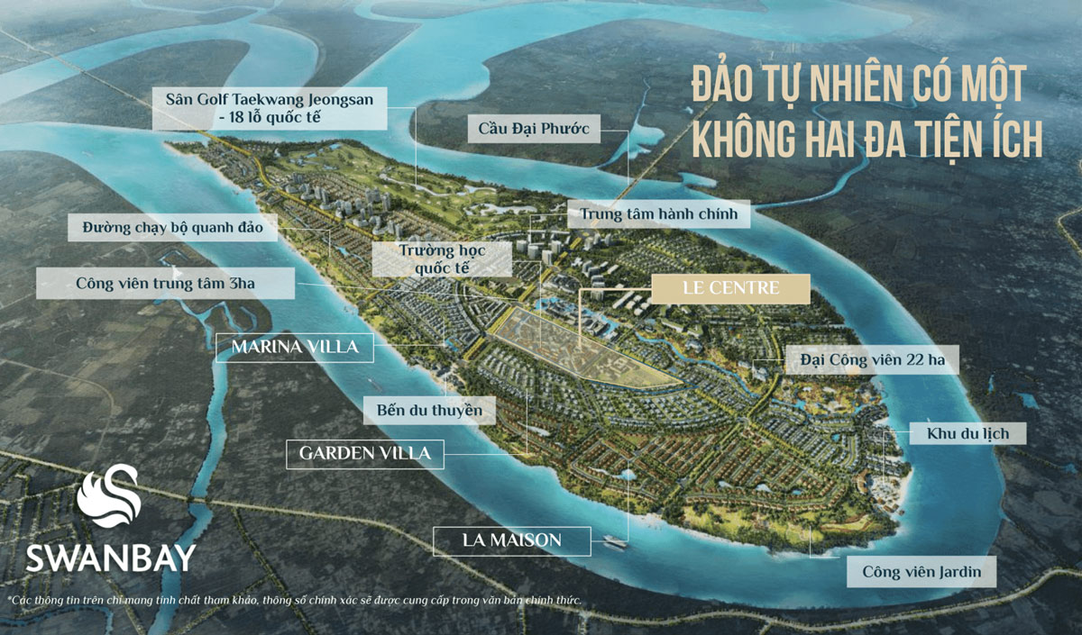 quy hoạch tiện ích swan bay