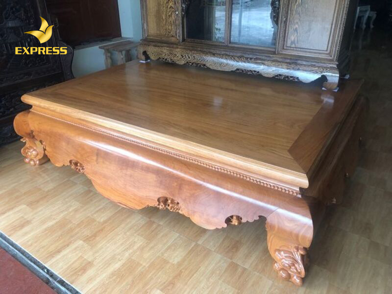 Hướng dẫn gia chủ chọn kích thước sập gỗ phù hợp với phòng khách.