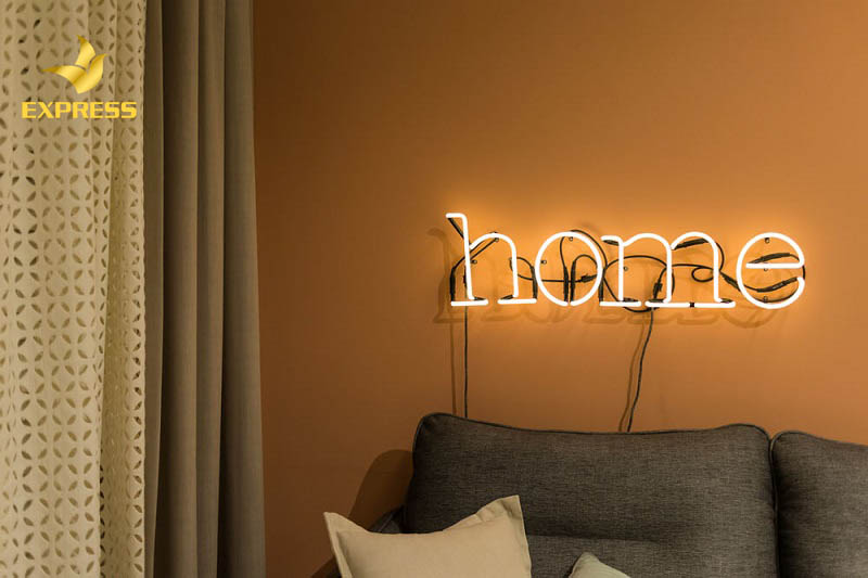 Thiết kế đèn neon trang trí theo những câu chữ có ý nghĩa