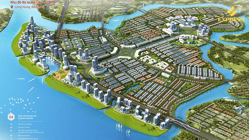 Phân tích tiềm năng từ vị trí dự án Izumi City 