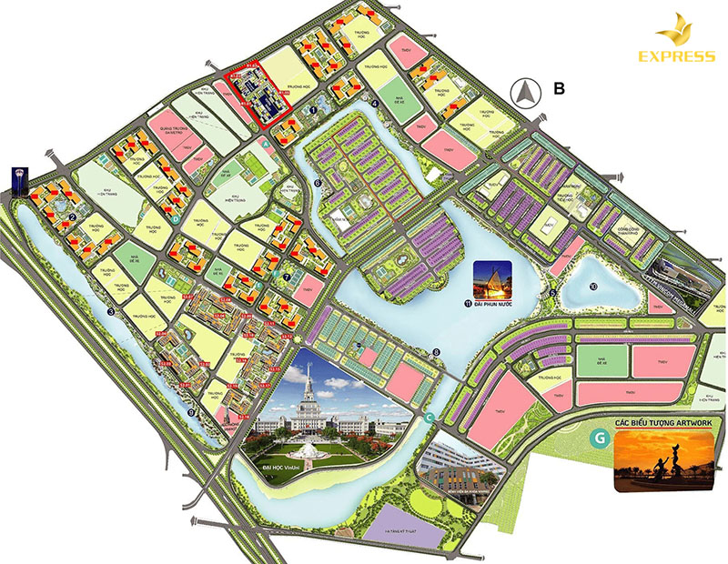 Khám phá các phân khu cao tầng và thấp tầng tại Vinhomes Ocean Park