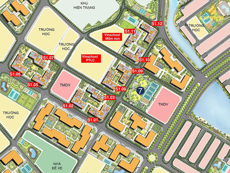 Chi tiết các phân khu căn hộ tại Vinhomes Ocean Park Gia Lâm 