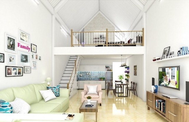 Bạn có biết về các loại hình nhà ống 1 tầng có gác lửng hot nhất?