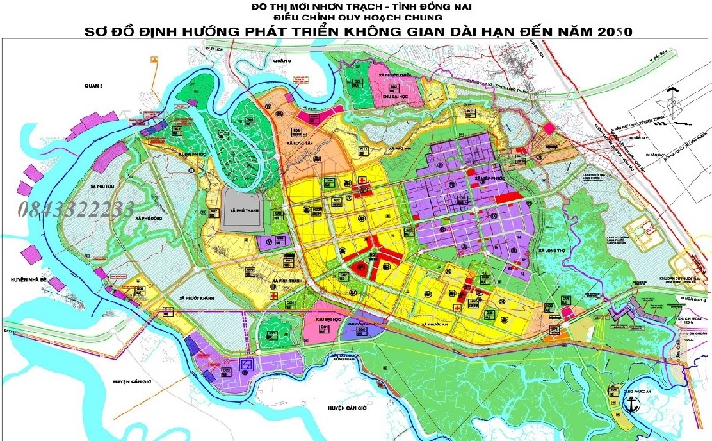 Cùng chúng tôi khoanh vùng bản đồ quy hoạch Nhơn Trạch