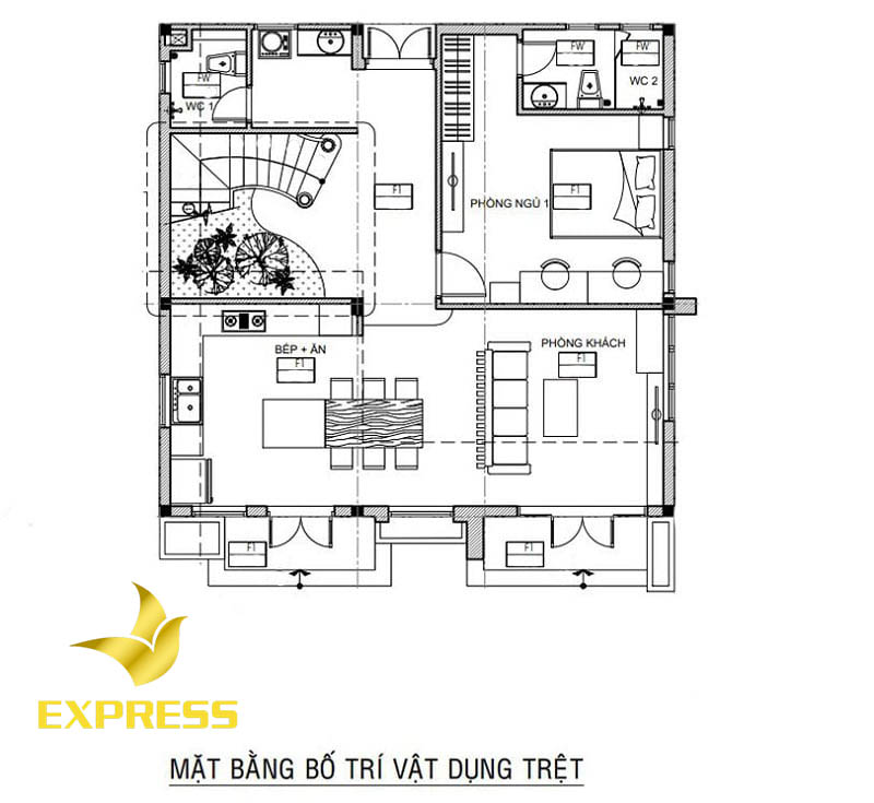 Tổng hợp căn biệt thự mini 2 tầng xịn sò nhất hiện nay