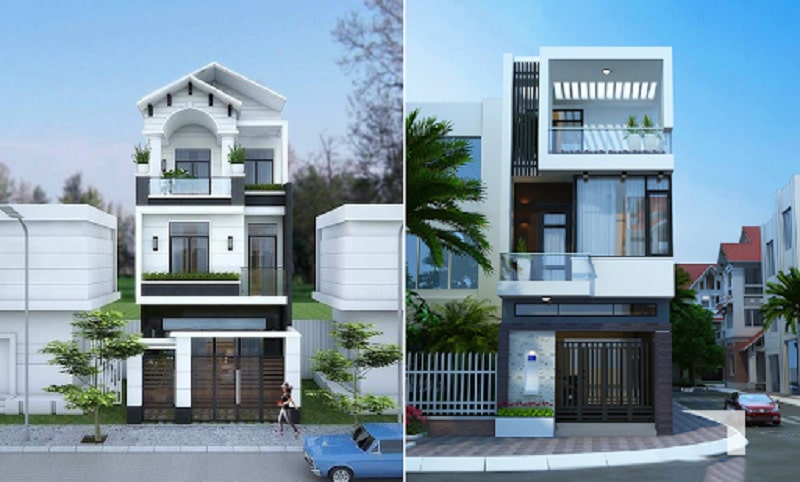 Tổng hợp các bản vẽ cad nhà phố 5x20 chi tiết nhất hiện nay