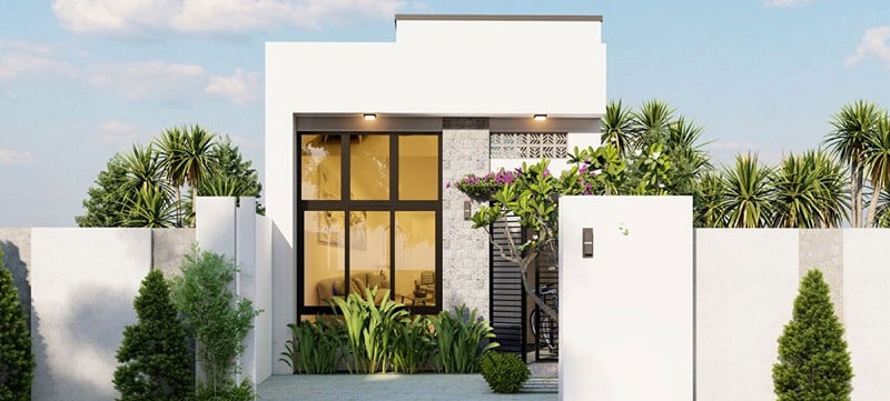 Các mẫu nhà cấp 4 mái bằng được ưa chuộng hiện nay