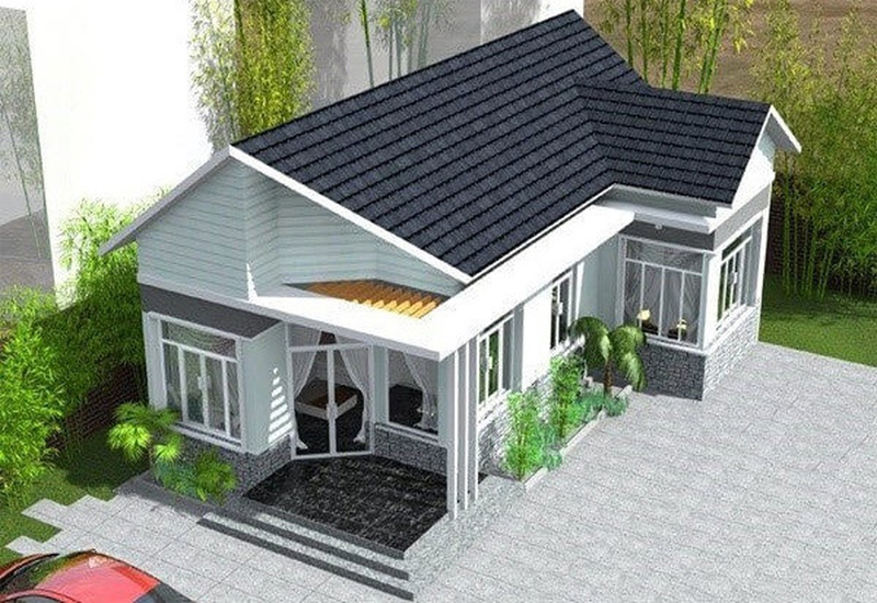 Một số mẫu nhà 4 phòng ngủ 1 phòng khách đẹp nhất hiện nay