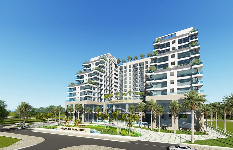 Condotel Asiana Complex Đà Nẵng - view biển cực bắt mắt