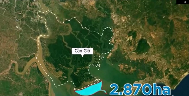 Dự án Vinhomes Cần Giờ xây dựng tại vị trí “vàng” của huyện Cần Giờ