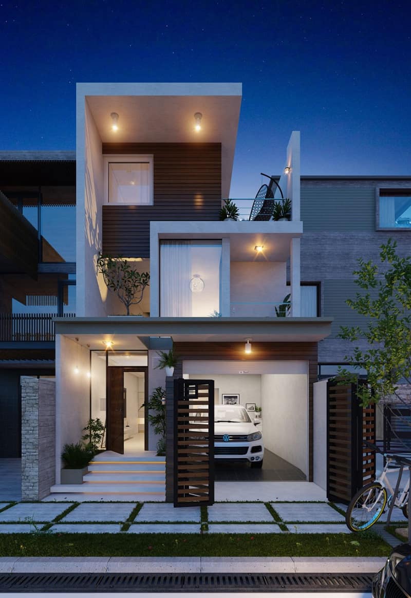 Top các mẫu nhà để xe ô tô được ưa chuộng nhất