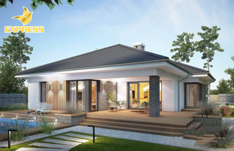 Tại sao mẫu biệt thự nhà vườn 1 tầng lại được đánh giá cao?