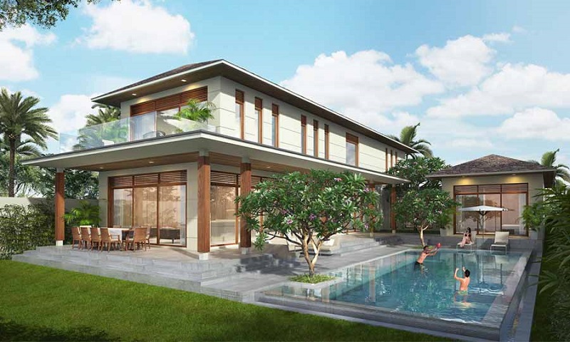 Hệ thống sân vườn bắt mắt