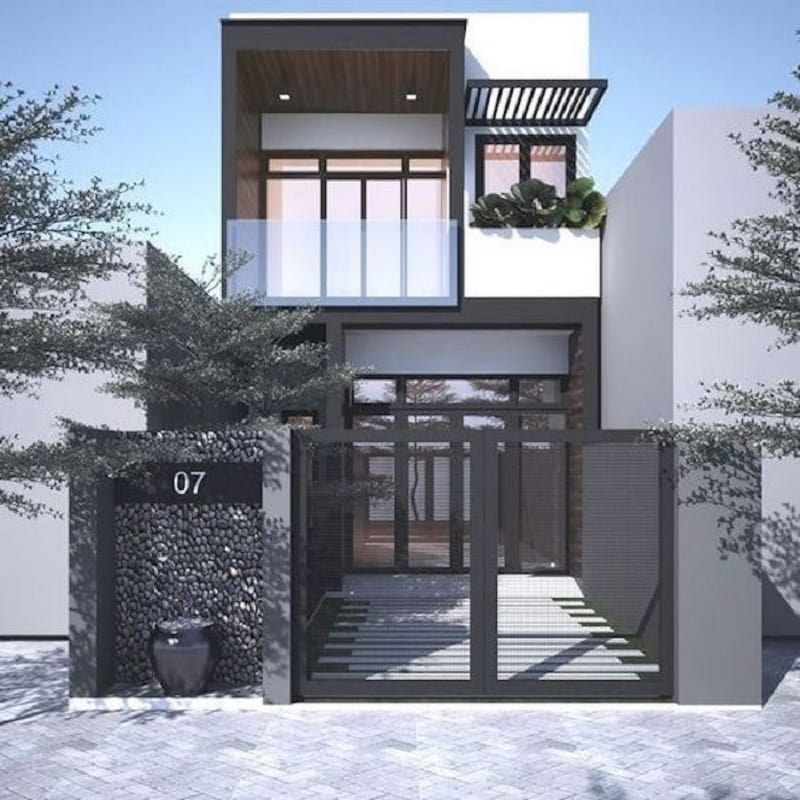 Kiểu nhà được thiết kế hiện đại