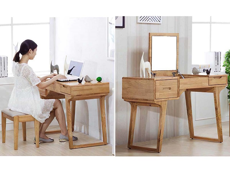 Chọn mẫu bàn trang điểm kết hợp bàn làm việc đẹp nhất