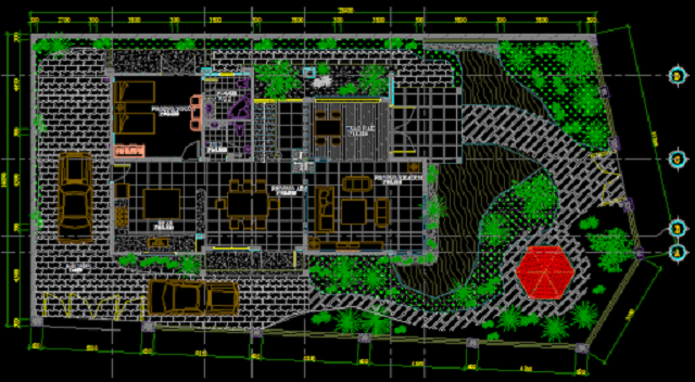 File cad sân vườn là gì ? Những mẫu file cad sân vườn nổi bật 