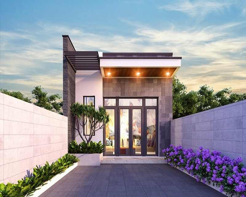 Mẫu nhà 1 tầng giá rẻ được nhiều người trẻ ưa chuộng