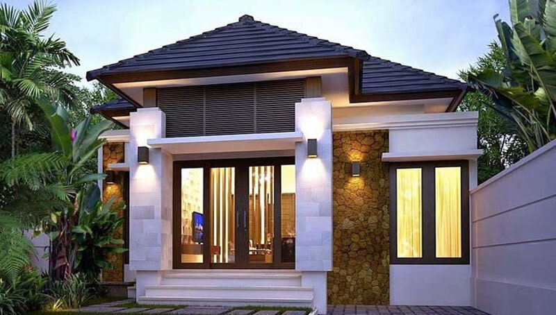 Mẫu nhà cấp 4 mái thái