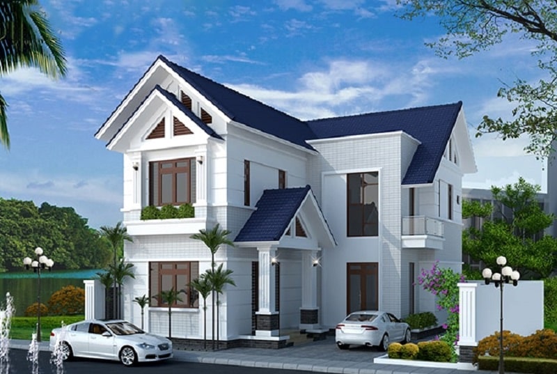 Mẫu nhà chữ l 2 tầng 400 triệu được ưa chuộng? Những điều cần lưu ý khi thiết kế?