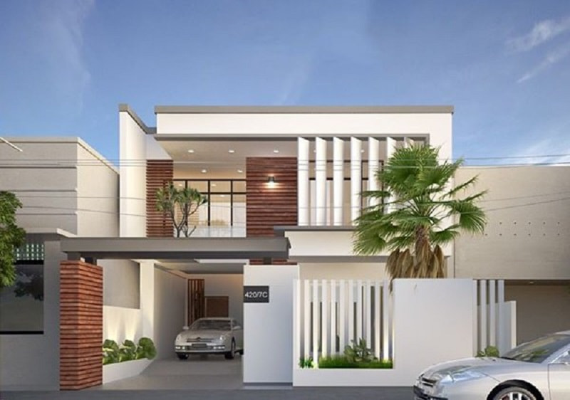 Top những mẫu nhà đẹp 2 tầng 5x20 đang được săn đón hiện nay