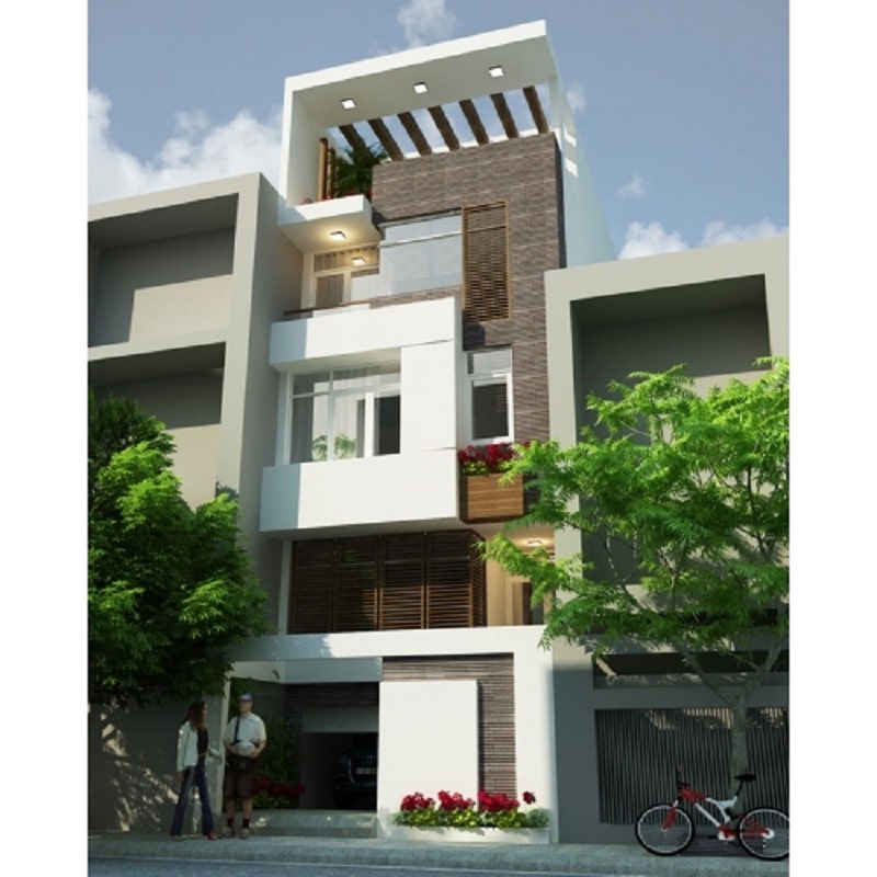 Các mẫu nhà ống rộng 4m đẹp và sang chảnh hiện nay