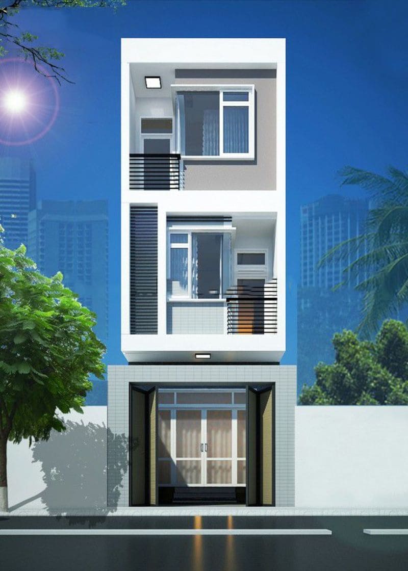 Gợi ý cách thiết kế mẫu nhà ống đẹp 3 tầng 4m hiện nay
