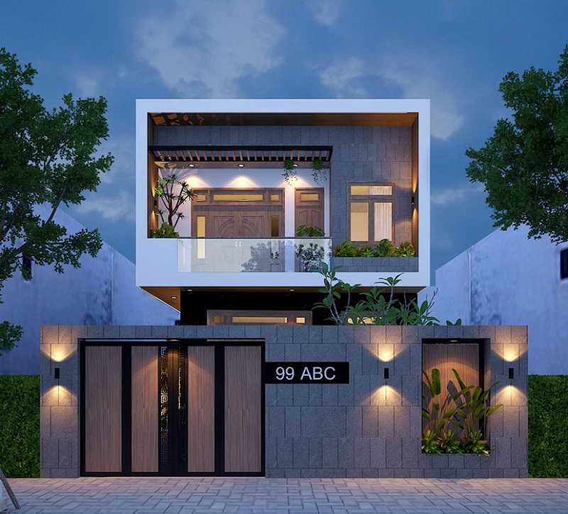 Chiêm ngưỡng những mẫu thiết kế nhà 2 tầng mặt tiền 7m đẹp nhất hiện nay