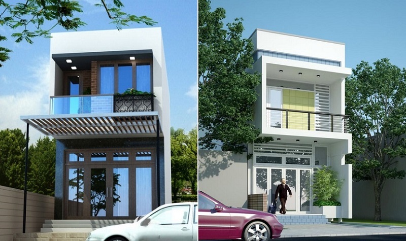 Một cái nhìn tổng quát nhất về những mẫu thiết kế nhà ống 2 tầng 40m2