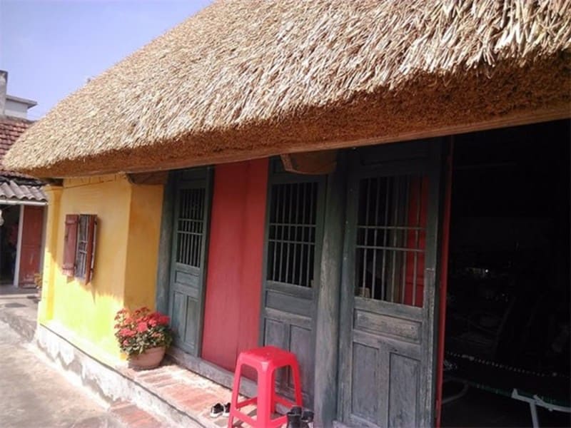 Nhà mái rơm đẹp