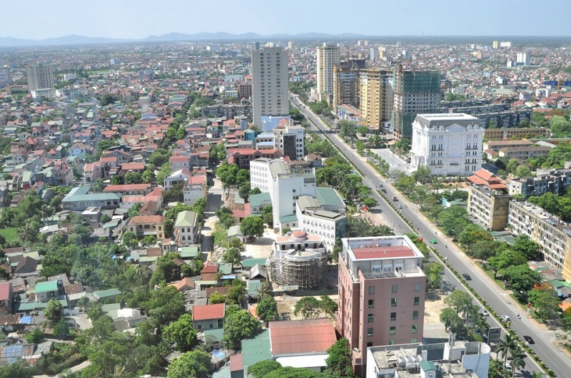 Phân vùng khu đô thị trung tâm thành phố Vinh