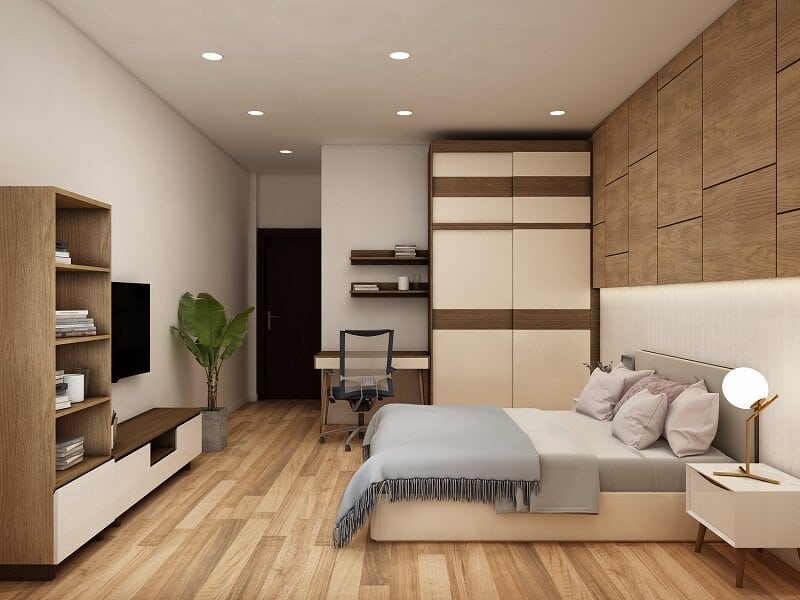 Phòng ngủ đầy đủ tiện nghi