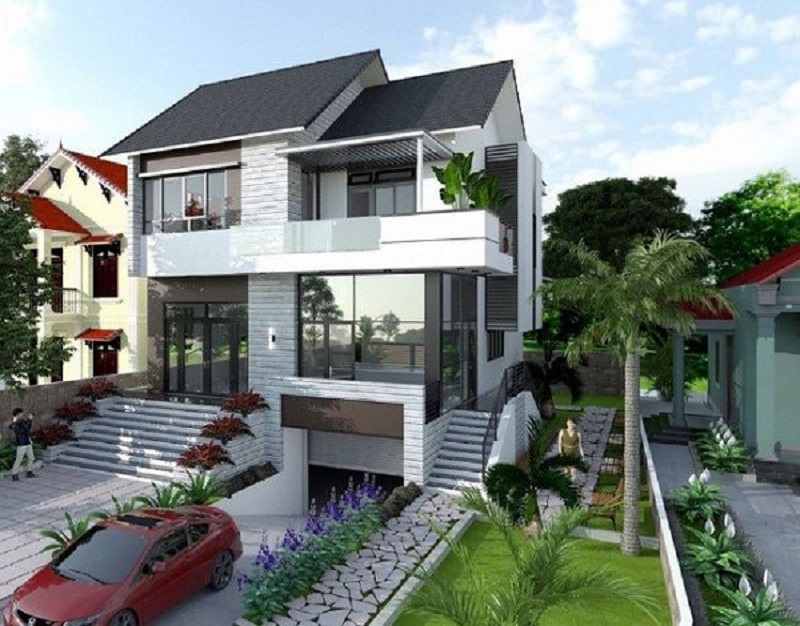Sử dụng nhà có tầng hầm để tiết kiệm diện tích