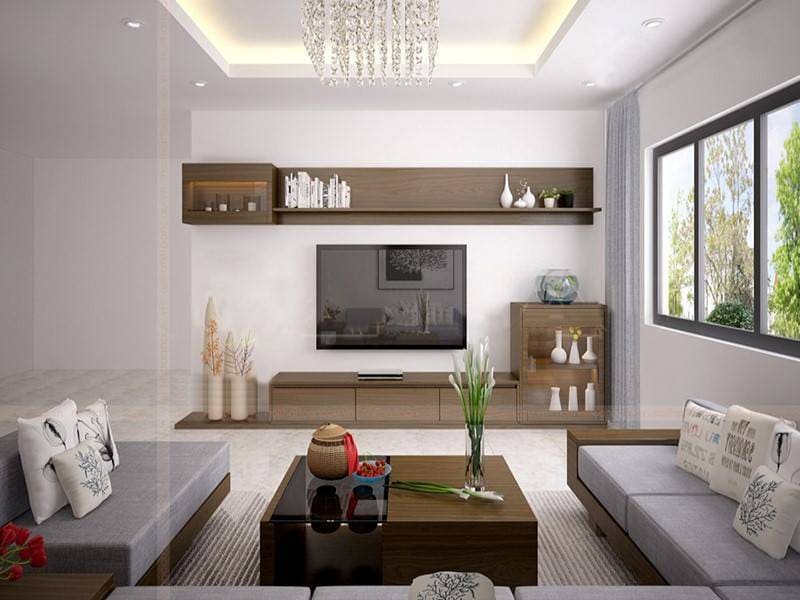 Cách xác định diện tích phòng khách phù hợp với từng loại nhà