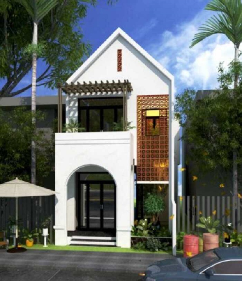Tham khảo một số mẫu thiết kế nhà 2 tầng 60m2 