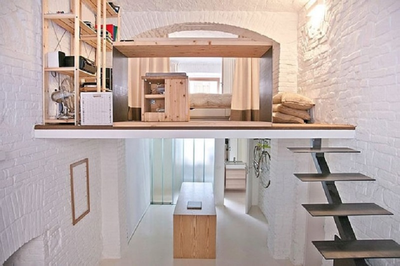 Thiết kế nhà cấp 4 40m2 có gác lửng