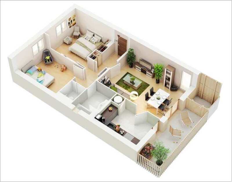 Thiết kế nhà đảm bảo công năng sử dụng đầy đủ